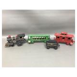Vtg Cast Iron Metal Model Train