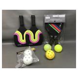 Pickleball Rackets & Balls