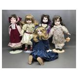 Enesco & Sankyo Creepy Cute Porcelain Dolls