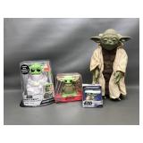 2005 Hasbro Yoda, Mandalorian The Child & More