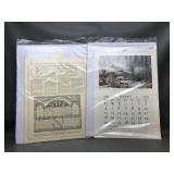 Currier & Ives Perpetual Almanac & Travelers 1959