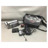 Jvc Super Vhs Camcorder W Battery, Charger,