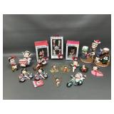 Betty Boop Danbury Mint Christmas Candle Stick