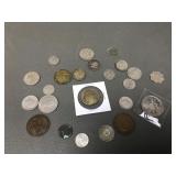 Vintage Foreign Coins