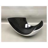 Modernist Metal Sculptural Centerpiece Bowl