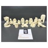 Resin Asian Art Miniatures Figurines