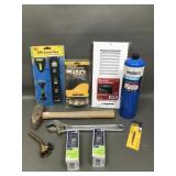 Laser Level, Wall Register, Propane Tank & More