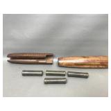 Vintage Shotgun Stock Parts And Face Paint