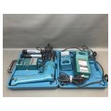 Makita 9.6v Cordless Drill Driver Kit W Batteries