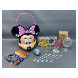 Minnie Mouse Easter, Home Interiors Glass Egg &