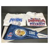 Lions & Raiders Pendants & Pistons T Shirts