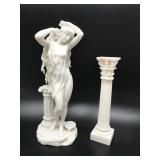 Top Creations Aphrodite Goddess Sculpture & Column