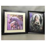 Mystical Holographic Wall Art Set Of 2