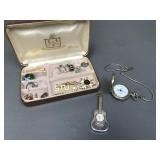 Elgin Guitar, Comemorative Pocket Watch & Men's