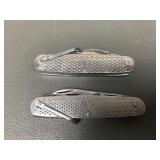 Vintage Us Military Camillus Pocket Knives