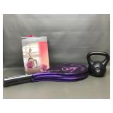 Pilates Inflatable Ball, Dumbell & More!