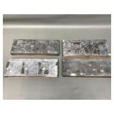 Antique Letterpress Printmaking Plates Exercise
