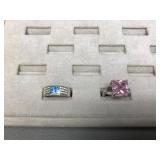 Sterling Silver Costume Jewelry Rings
