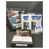 Heavy Duty Utility Tarps & Threshold Firepit Cover