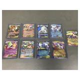 Holographic Pokemon Cards In Sleeves