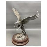Chilmark Pewter Eagle Sculpture