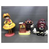 Vintage California Raisins Bank, Mary Jane Candy