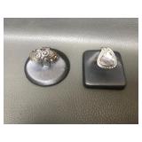 Sterling Silver Costume Jewelry Rings