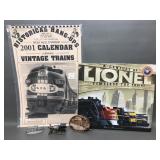 Lionel Book, Train Belt Buckle, Hallmark & More!