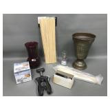 Antique Hand Hammered Copper Goblet & More!