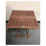Gardeners Eden Wooden Folding Side Table