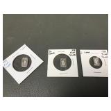 3 Grams .999 Fine Silver Bullion Bars