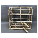 Arched Top Wooden Decorative Bird Cage