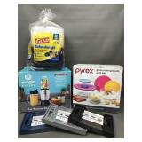 Pyrex 8pc Glass Bowls, Blender & More!