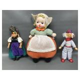 Vtg Hand Carved Doll & More!