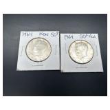 1964 Kennedy Half Dollar 90% Silver