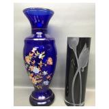 Decorative Flass Floral Vase Set