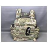 Armoured Republic Cordura Plate Carrier Camo Vest