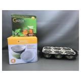 4 Denmark Porcelain Bowls, Tea Glasses & More!