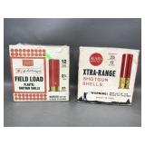 Vintage Sears 12ga Field Load Shotgun Shells