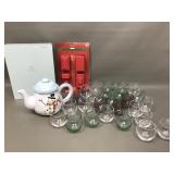 Bella Casa Christmas Teapot, Partylite & More
