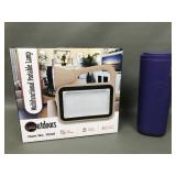 Portable Lamp & Starbucks Cups