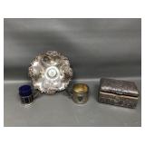 Antique Victorian Era Silver-plated Bowl , & More!