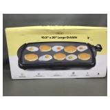 Bella 10.5' X 20' Lrg Griddle Electric Cook Pan