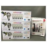 3 Packs Feit Soft White 60w Bulbs & Plastic