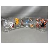 1970's Pepsi Warner Bros Looney Toons Glasses
