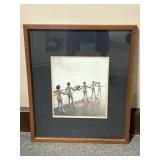 Ballet Photo Deorio, Dawn 1979 Framed
