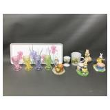 Colorful Glass Egg Holders & More Easter Items!