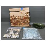 Handcrafted Beaded Garland, Pebbles & More!