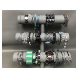Vintage To Modern Costume Jewelry Bracelets W Owl
