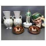 Royal Doulton Porcelain Decor, Irish Music Figure&